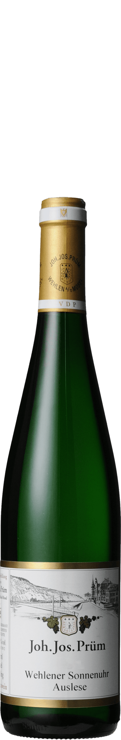 Wehlener Sonnenuhr Auslese Goldkapsel halvflaske