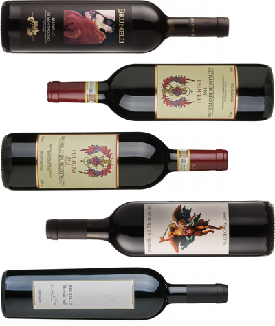 Smagekasse - 5 buldrende Brunelloer