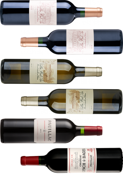 Smagekasse - Château Lynch Bages + Château Villa Bel-Air