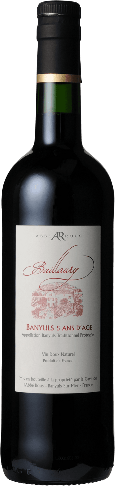 5 ans Banyuls 5 ans