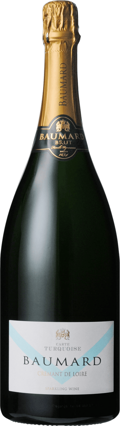 Carte Turquoise Cremant de Loire Brut Magnum