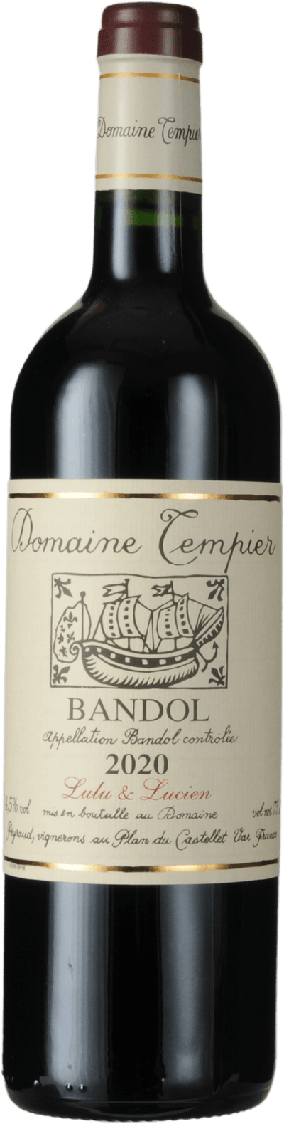 Bandol Rouge  Lulu & Lucien