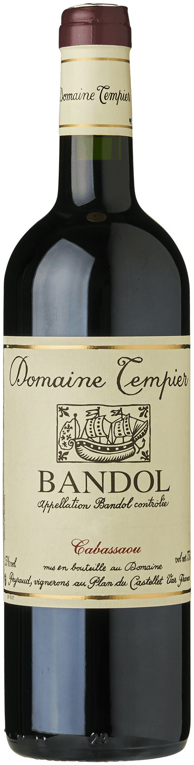 Bandol Rouge  Cabassaou