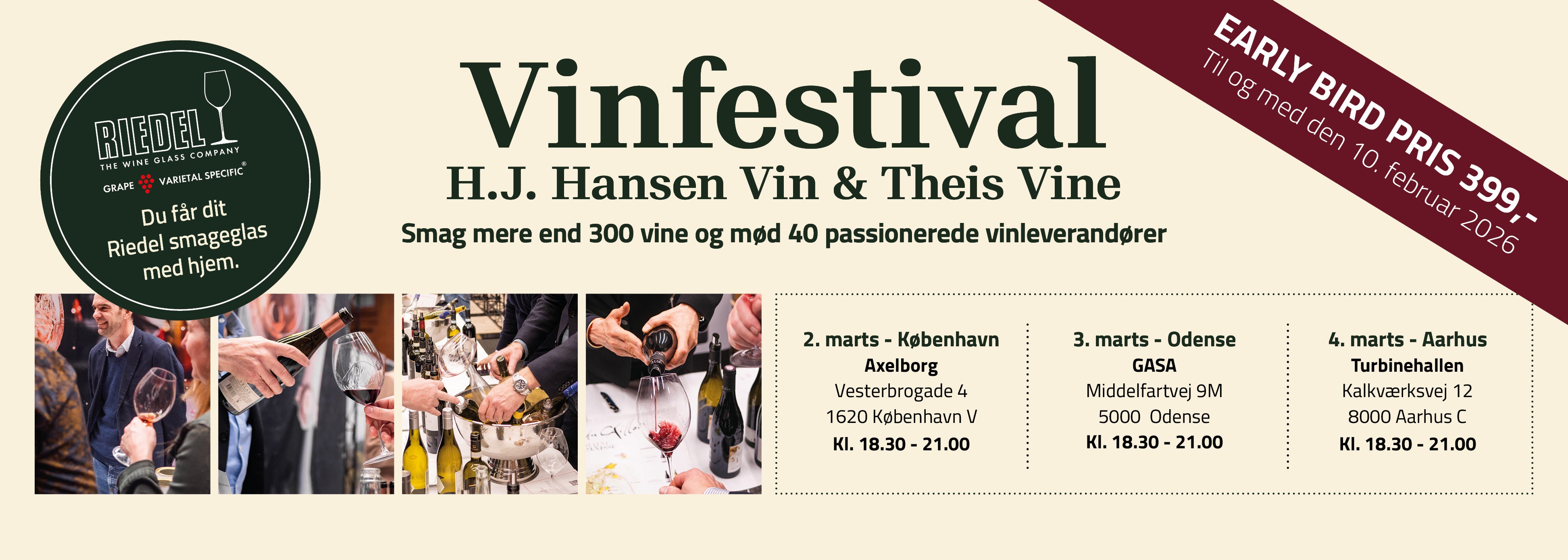 Kæmpe Vinfestival - smag mere end 300 topvine