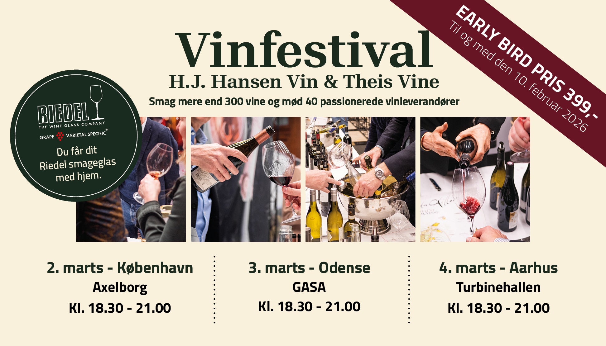 Kæmpe Vinfestival - smag mere end 300 topvine