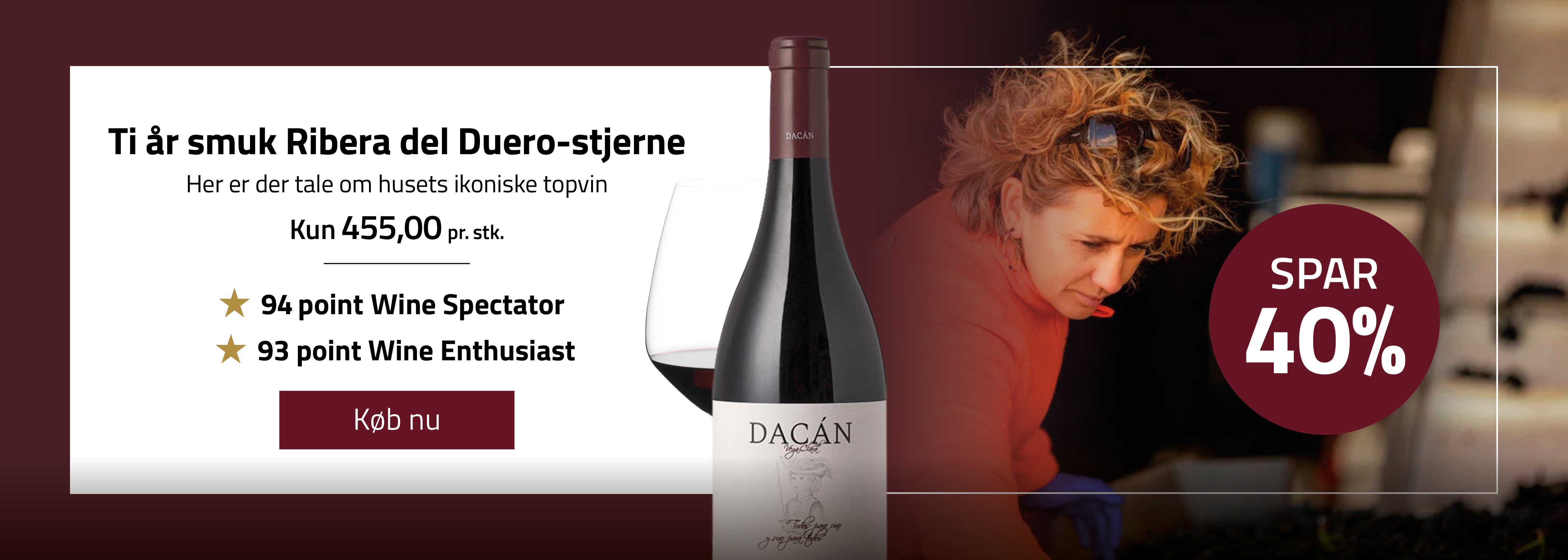 D'acan Ribera del Duero tilbud