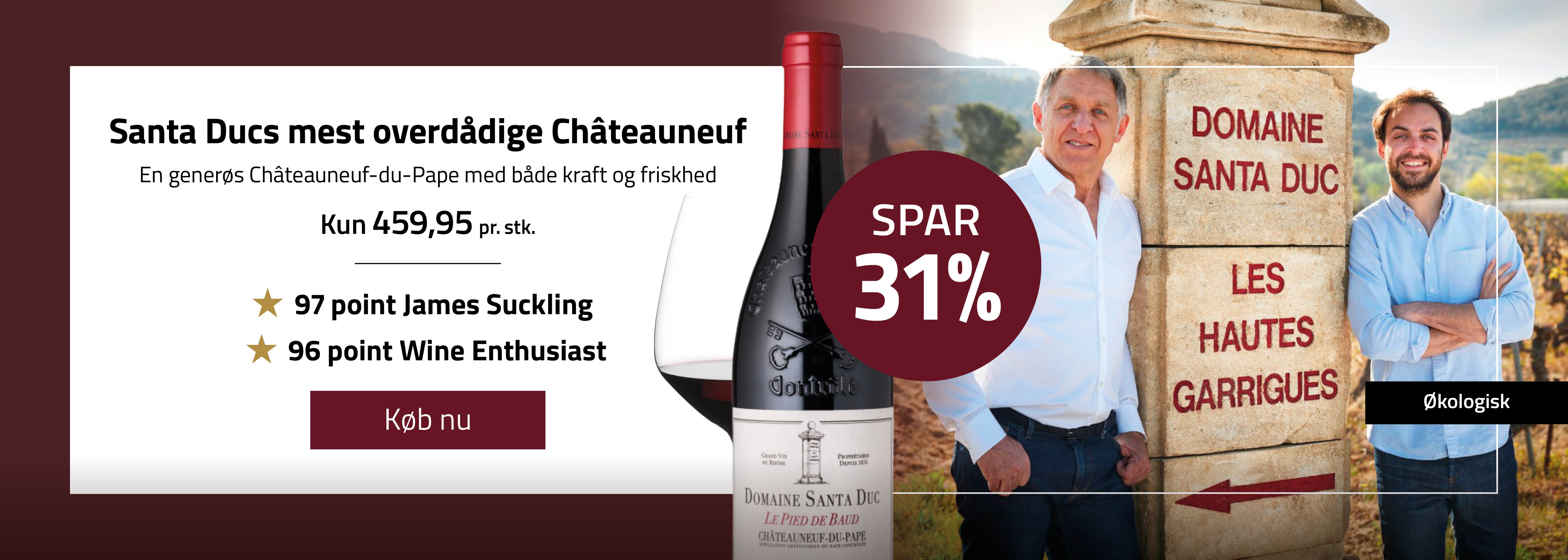 2020 Châteauneuf-du-Pape tilbud