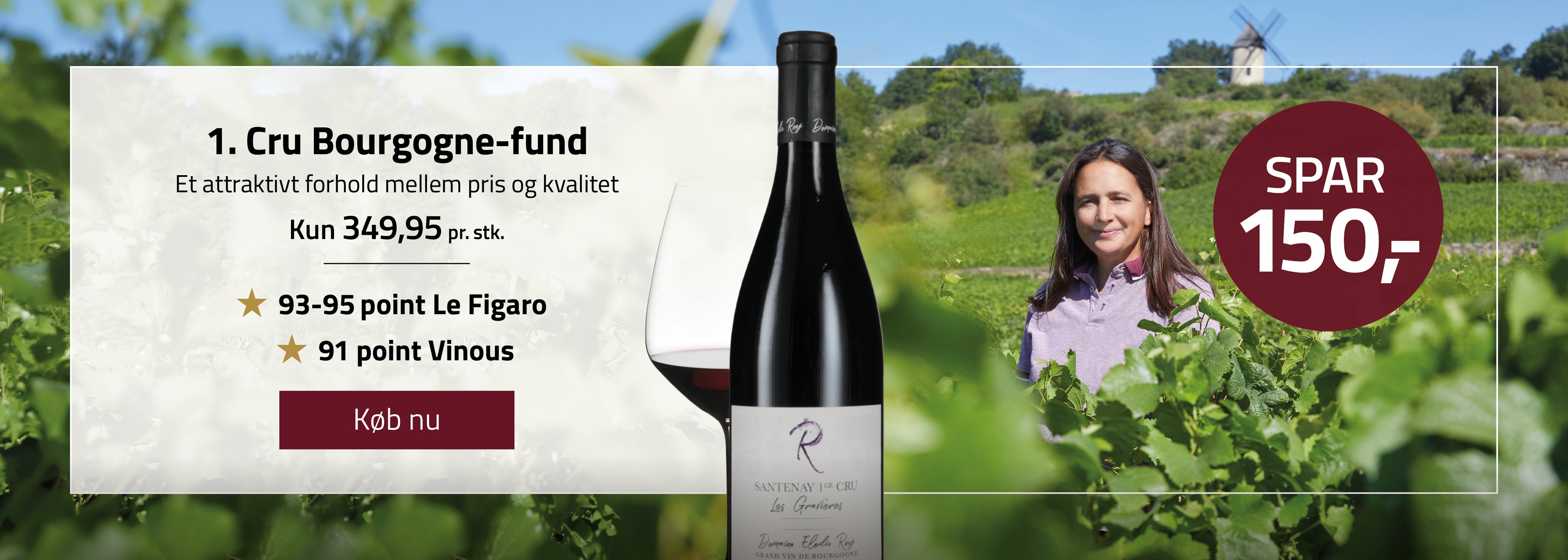 Premier Cru Bourgogne - få flasker tilbage!