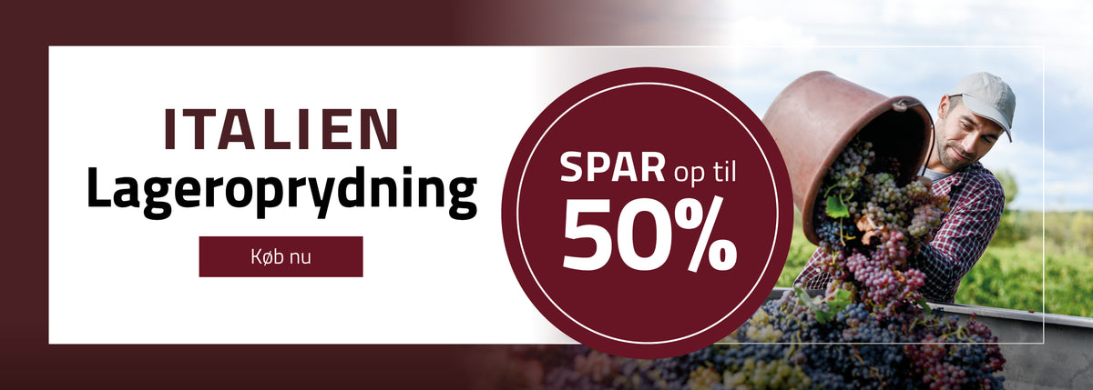 Italien Lageroprydning Spar op til 50%