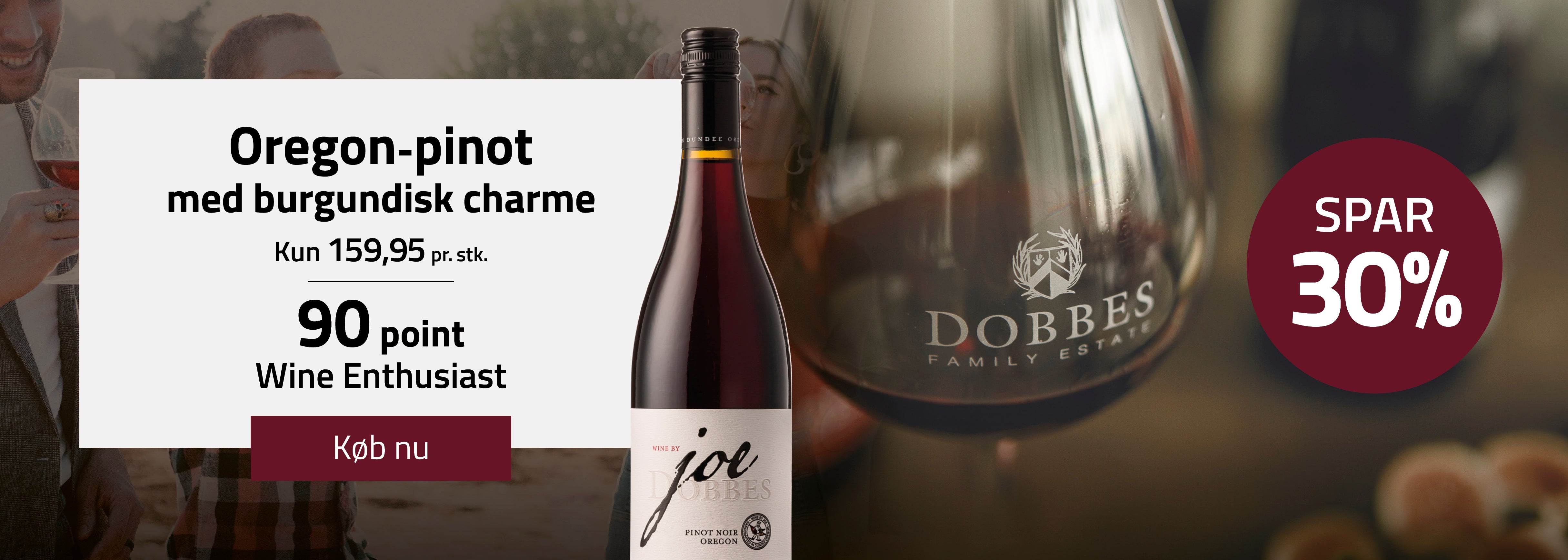 Tilbud på Pinot Noir fra Joe Dobbs