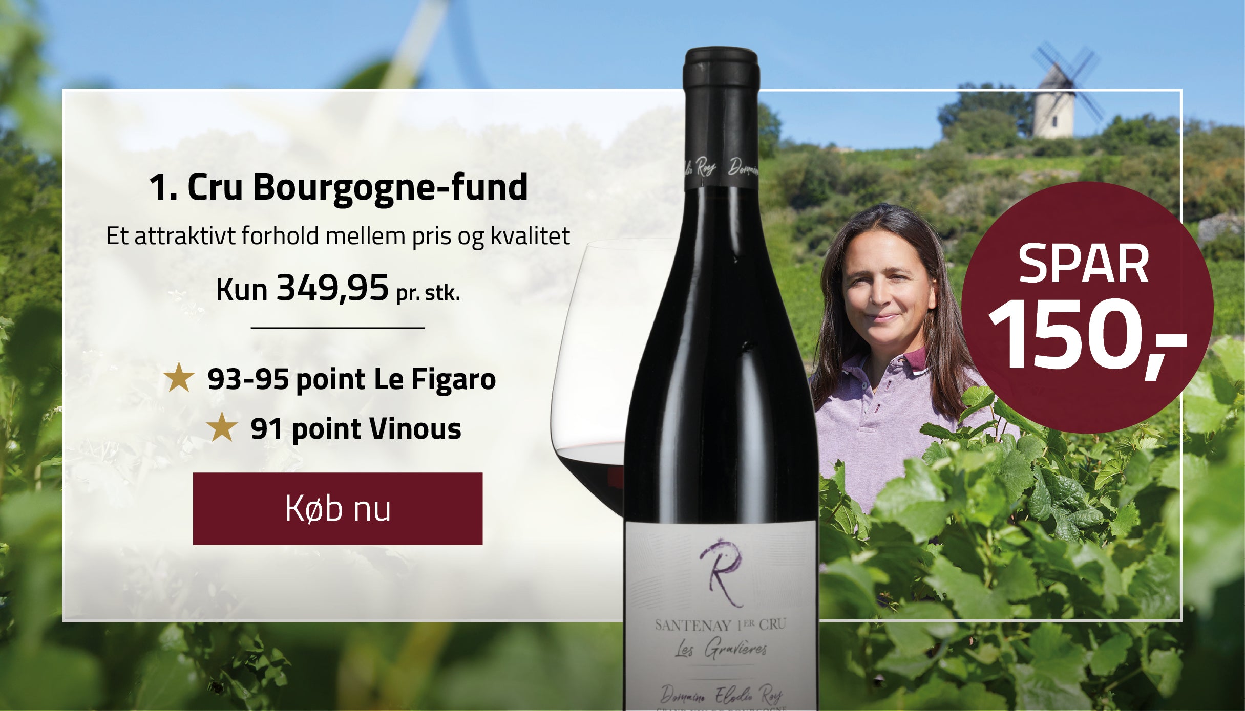 Premier Cru Bourgogne - få flasker tilbage!