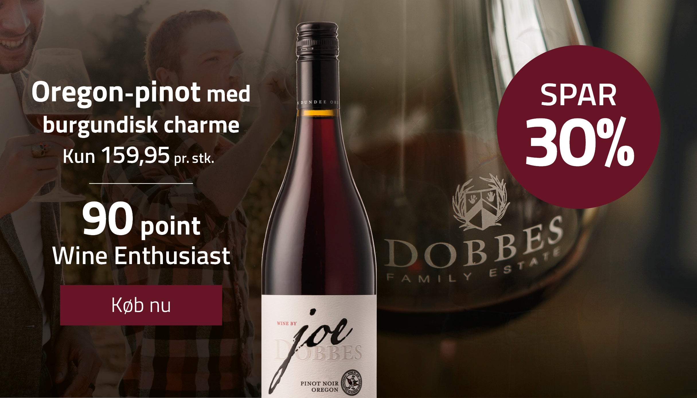 Tilbud på Pinot Noir fra Joe Dobbs