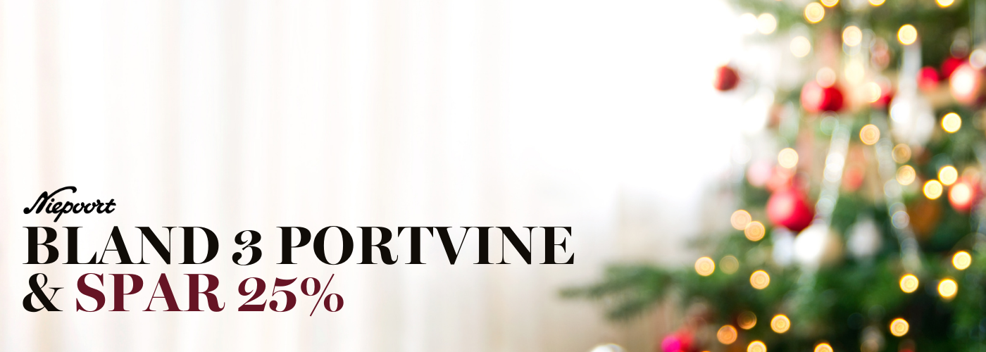 Bland 3 portvine & spar 25%